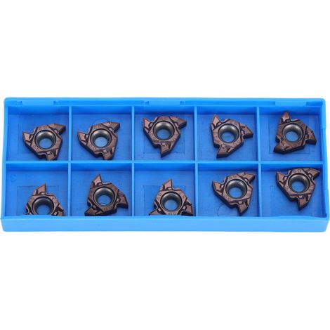 10 Stück 16er Ag60(em598l) Wendeschneidplatten Aus Hartmetall Für Cnc-drehmaschinen-drehwerkzeughalter