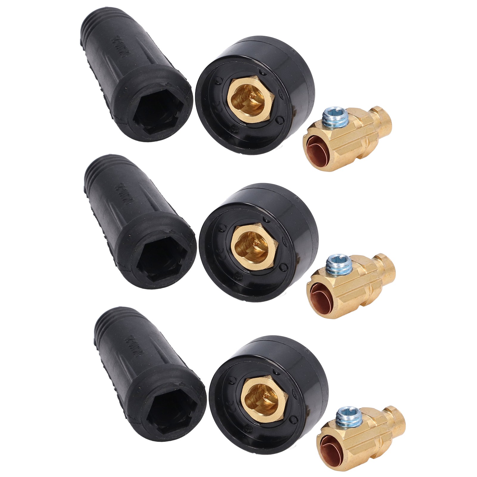 Anschlussdose Für Wig-schweißgeräte, 10 Stück Schnellsteckeradapter 10–25 Mm², Eu-ausführung