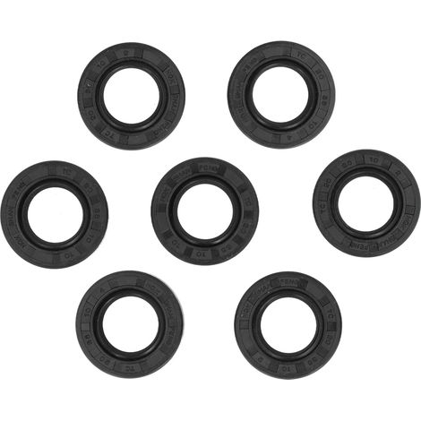 7 Stück Nbr-skelett-öldichtungen Für Motorwelle, Kurbelwellendichtung Und Hinterachse.
