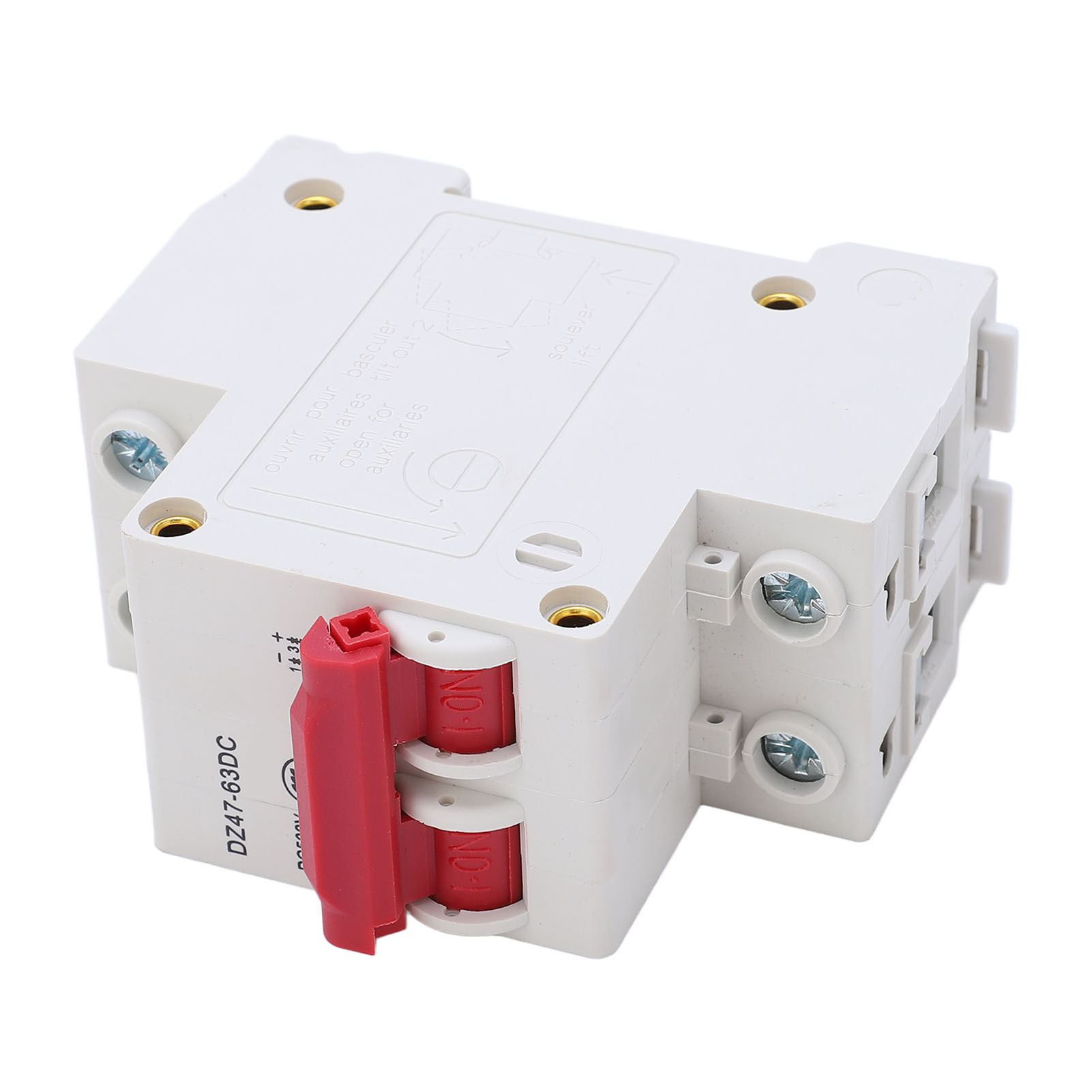 Photovoltaik-leistungsschalter Dc 500v 2p 6a, Pneumatischer Schalter Für Überlast- Und Kurzschlussschutz.