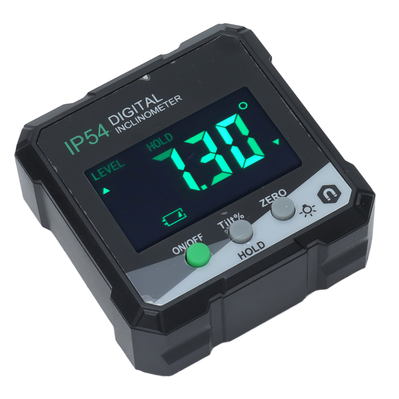 4x90° Ip54 Magnetischer Digitalwinkelmesser, Elektronischer Neigungsmesser Mit Lcd-bildschirm, Präzise Winkelmessung Für Heimwerker