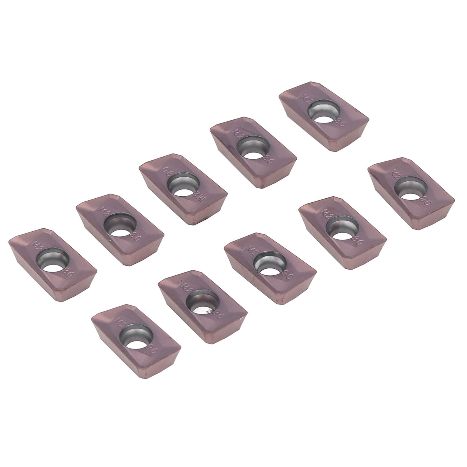 10 Apmt1604pderm2 Hartmetall-dreheinsätze, Hochgeschwindigkeits-cnc-einsätze, Mehrlagige Beschichtung, Präzisionsfräsen Und -drehen