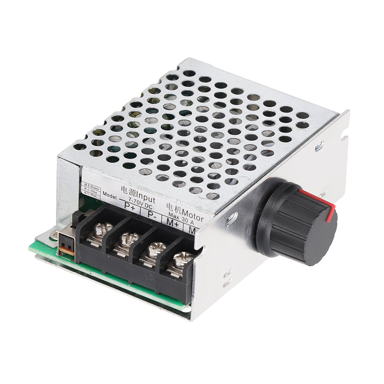 Dc 7-70v Pwm-drehzahlregler, Einstellbarer Tastverhältnisregler Für Led-dimmung, 12v 24v 48v Motorregler.