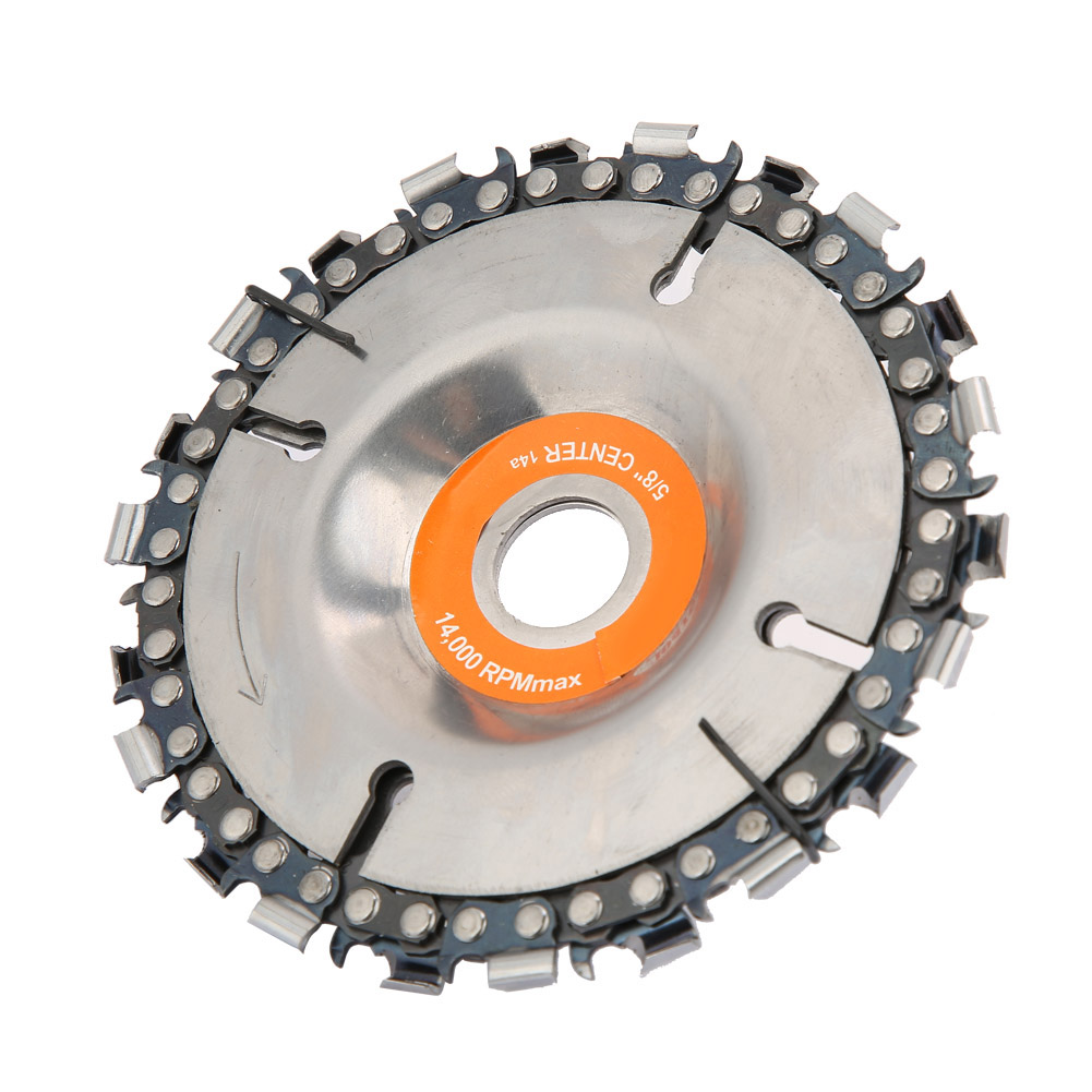 4" 22-zahn-kettenscheibe Für Holzbearbeitung, Passend Für 100/115-mm-winkelschleifer