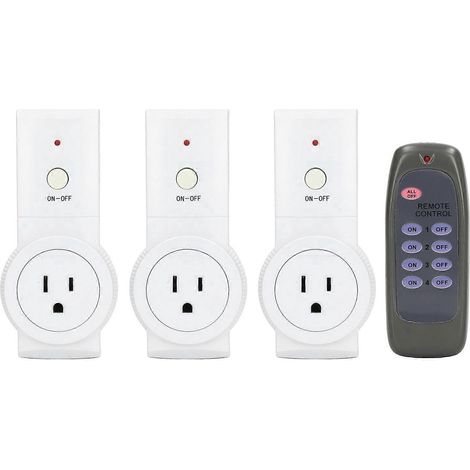 Kabelloser Stecker Mit Fernbedienung Und Eingebautem Akku