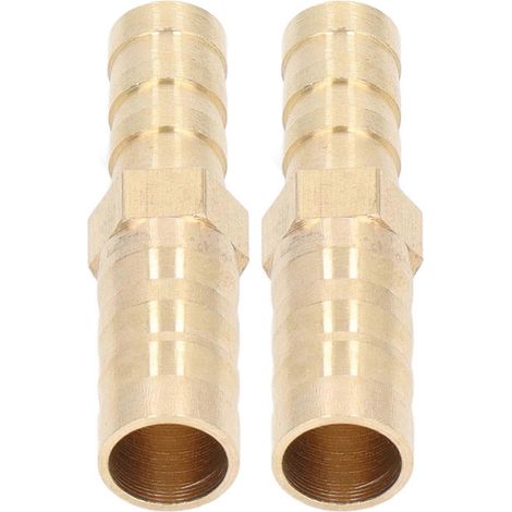 Schlauchverschraubung Mit Widerhaken, Messing-schlauchverschraubung, Sechskant-reduzierstück, Schlauchverschraubung Mit Widerhaken 10 Mm (3/8 Zoll) Auf 8 Mm