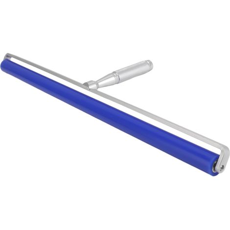 Weiche Silikon-staubwalze Mit Griff Aus Aluminiumlegierung Und Eisenlager, Antistatisch, Für Folien, Staub, Fasern Und Pulver, 45,72 Cm (18 Zoll).