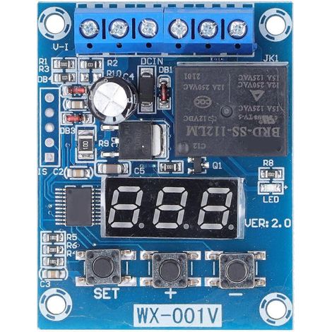 Spannungserkennungsmodul, Digitales Multimode-zeitverzögerungsrelaismodul, 12 V