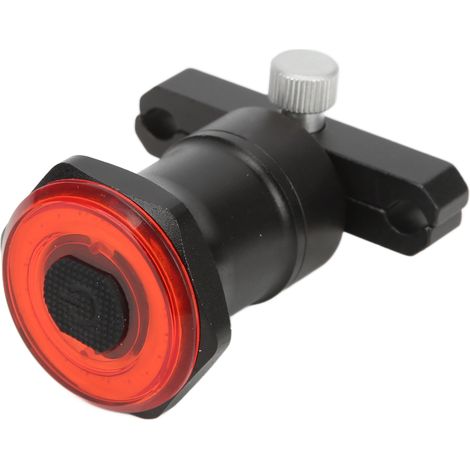 Meroca Wr25 Intelligent Fahrradrücklicht Mit Induktion, Usb-aufladung, Mit Bremserkennung (wr25 Rücklicht Zur Montage Am Sattel, Schwarz [hohe Helligkeit 100 Lm])