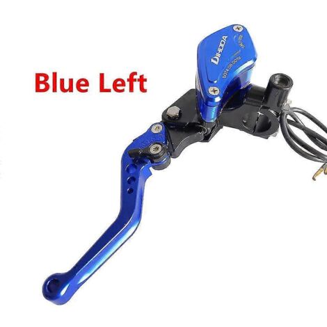 1 Stück, 22 Mm (7/8") Lenker-hydraulikkupplungshebel Für Motorräder, Brems-/kupplungs-hauptzylinder Für Yamaha, Kawasaki, Suzuki, Honda - Blau, Links