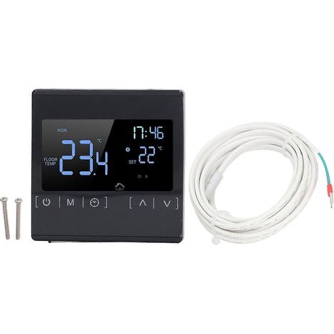 Programmierbarer Digitaler Thermostat Mit Intelligentem Touchscreen Für Dampfbäder, Ac85v
