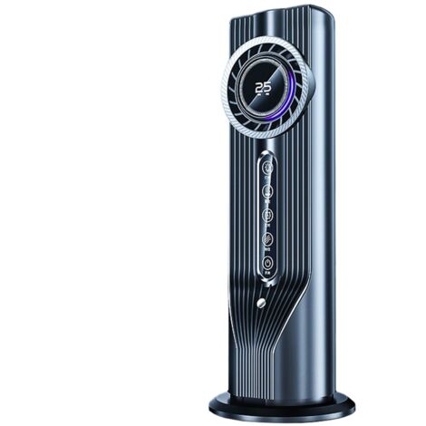 Tragbare Klimaanlage Mit 6 Geschwindigkeitsstufen – Verdunstungsluftkühler Für Schlafzimmer, Büro Und Auto – Turbo-kühltechnologie