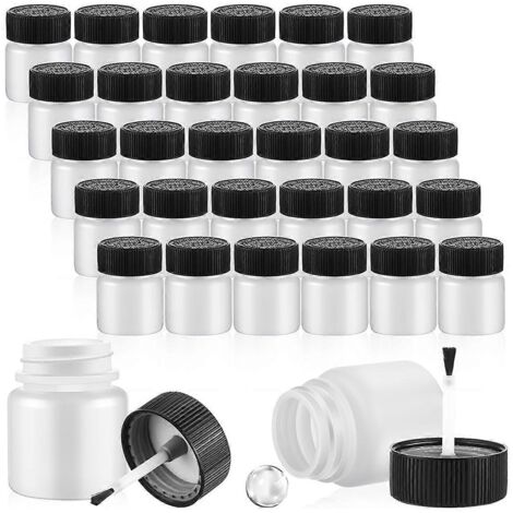 120 Fläschchen Mit Je 30 Ml Ausbesserungsfarbe, Leere Behälter Für Ausbesserungsfarbe.