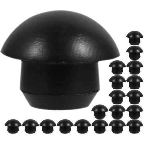 20 Gummistopfen Für Wagenheber, Öleinfüllstopfen, Rangierwagenheberstopfen, Horizontale Wagenheberstopfen – 1,30 X 1,20 X 0,90 Cm – Schwarz