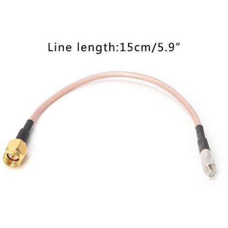 Rg316 Koaxialkabel Mit Geradem Ts9-buchsenstecker Auf Sma-stecker (e)