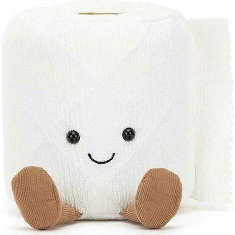 Puppe Aus Einer Toilettenpapierrolle, Ein Interessanter Und Entzückender Puppenanhänger ---