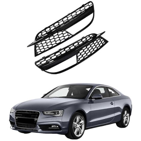 1 Paar Nebelscheinwerfer-schutzgitter Für Die Stoßstange Des Audi A5 (2012–2015)