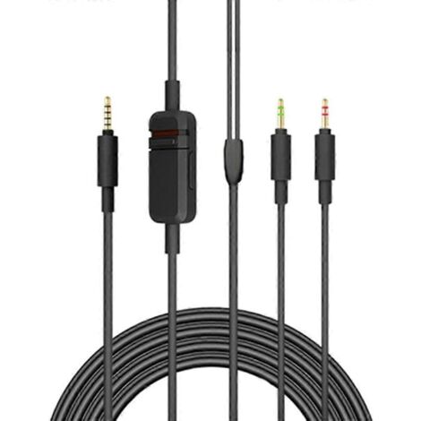 Mmx300 Kopfhörer-audiokabel, Ersatzkabel Mit 3,5-mm-splitter
