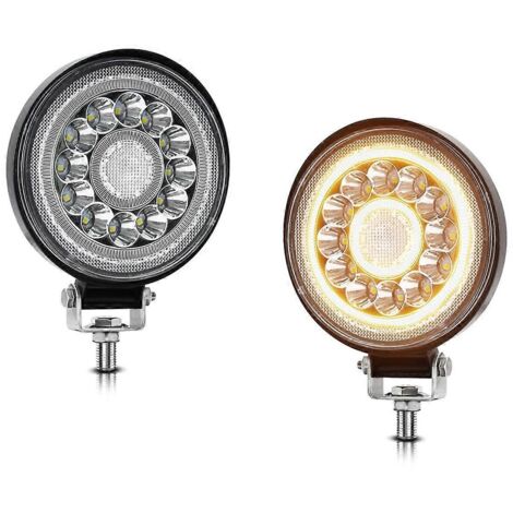 Runde 4-zoll-led-scheinwerfer Für Geländefahrzeuge, Led-arbeitsscheinwerfer Für Traktoren ---