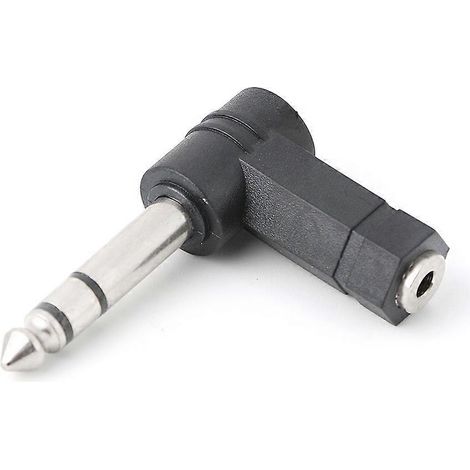 Kopfhöreradapter: 3,5-mm-klinkenbuchse Auf 6,35-mm-winkelstecker.