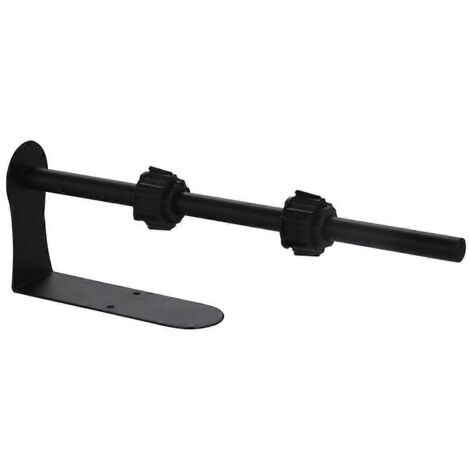 Papierhandtuchrollenhalter, Unterbau-papierhandtuchrollenhalter, Schwarz
