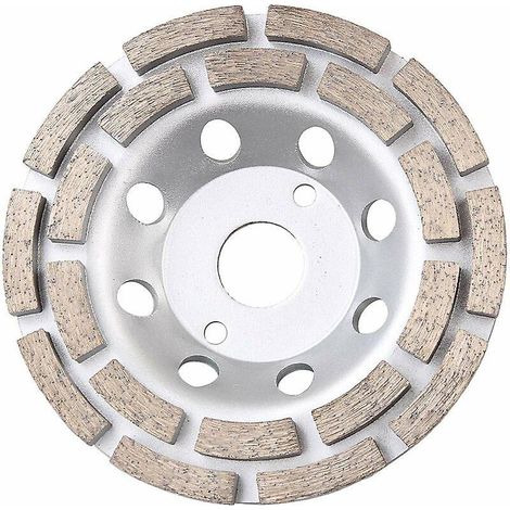Diamantschleifscheibe Für Beton 125 X 22,23 Mm / 4,92" X 0,87", Doppelbereich-diamantschleifscheibe Für Beton, Marmor, Granit, Stein, Zement