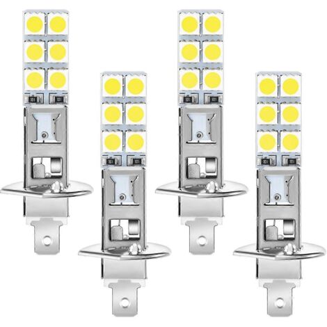 Set Mit 4 H1 6000k Superweiß 80w Led-lampen Für Nebelscheinwerfer