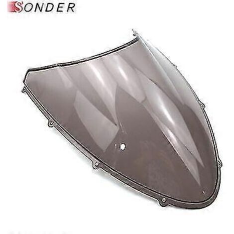 Doppelkuppel-windschutzscheibe Für Ducati 848, 1098, 1198, 1098s, 1198s – Windabweiser – Transparent Schwarz – Getönt