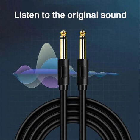 6,5-mm-pvc-audio-klinkenkabel, 6,35-mm-klinkenkabel (stecker Auf Stecker), 10 Meter
