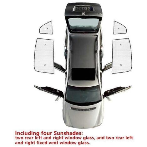 Komplette Sonnenschutzblenden Für Land Rover Range Rover L405 (2012-2021) - Zubehör Für Windschutzscheibe Und Heckscheiben - Sonnenschutz Inklusive (2013-2015)