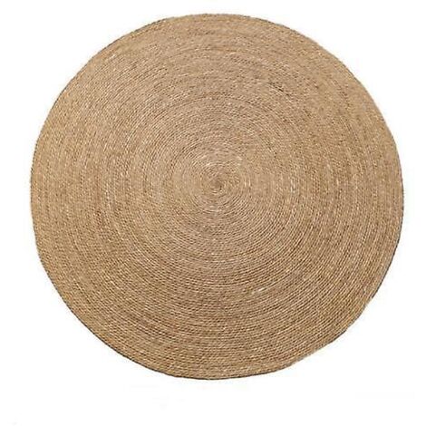 Runde Jute-fußmatte, 40 Cm Durchmesser