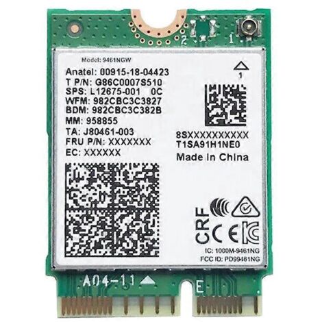 Für Wlan-karte 9461ngw, Dualband-wlan-adapter 9461 (2,4 Ghz/5 Ghz)