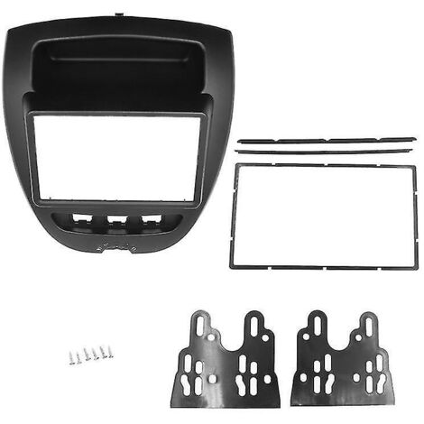 2-din-autoradio-einbaurahmen Für Aygo C1 107 (2005–2014), Blende, Armaturenbrett-kit, Dvd-autoradio-panel, Stereo-abdeckung