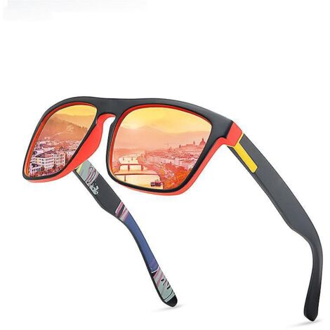 Rote Polarisierte Schießbrille, 1 Stück, Nachtfahrbrille