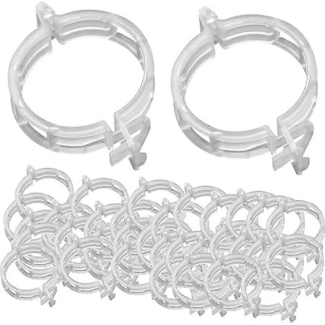 Tomatenstützclips, Gartenclips, Leichte Pflanzenstützclips Für Kletterpflanzen, Clips Für Gurken, Weinreben, Tomaten Und Auberginen – 300 Stück