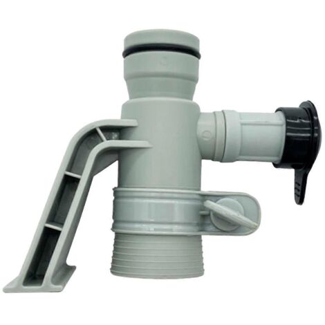 637r 12363 Poolschlauchadapter, Verstellbares Kolbenventil
