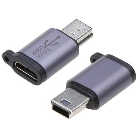 Usb-c-auf-micro-usb-adapter – Usb-typ-c-buchse Auf Micro-usb-stecker-konverter – Micro-auf-mini-usb
