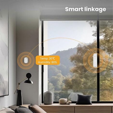 Tuya Zigbee Smart Automatischer Druckknopf Für Schiebefenster --
