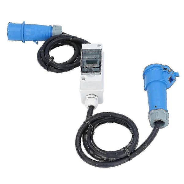 Wechselstrom 220v 16a 3-polige Cee-steckdose Mit Digitalem Lcd-zähler, Digitaler Stromzähler, Kompatibel Mit Wohnmobilen[ld]