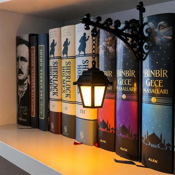【bq】neue Bibliothekslampe - Dekorative Regalbeleuchtung, Led-nachtlicht Für Leseecken, Bücherregal Aus Holz, Bücherregal Für Bücherwürmer.