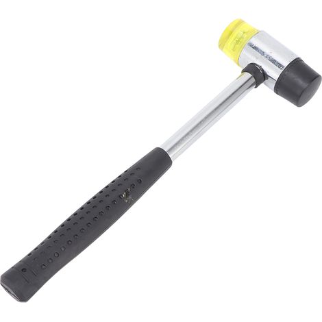 Gummihammer, Doppelhammer, Stahlrohrgriff, Handwerkzeug Für Montage Und Reparatur, Φ40 Mm 300 Mm