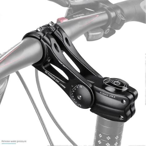 2024 Innovation Stem Lenkervorbau, Verstellbarer Fahrradgabelvorbau, 85° Lenkererhöhung Für Mountainbikes Und Rennräder