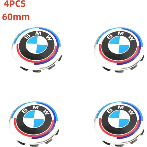Nuria – Bmw 60-mm-radnabenkappe – Radnabenkappe – Passend Zum Austausch Von Bmw-radnabenkappen – Jubiläumsfarben