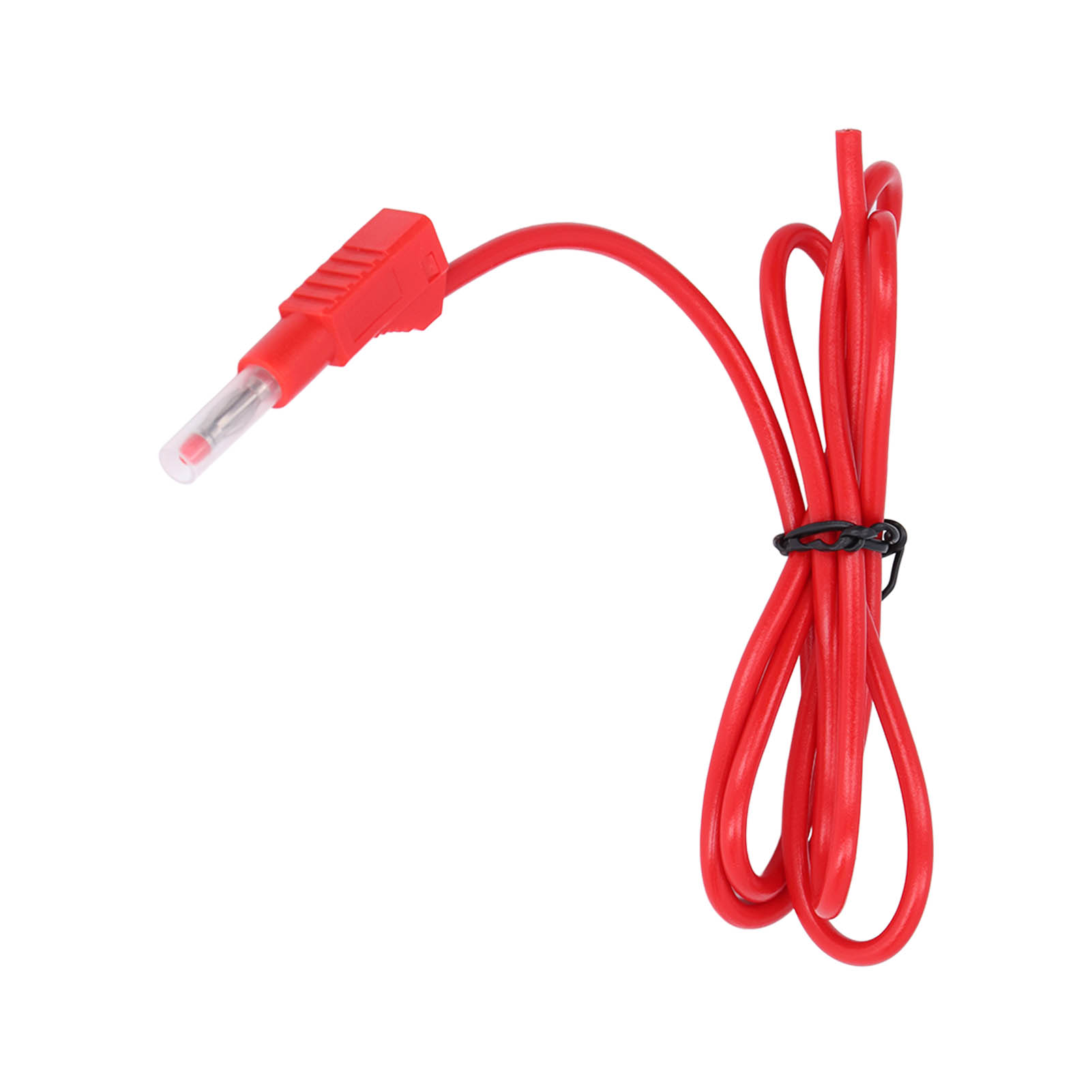 2er-pack Bananenstecker (4 Mm), Messing, Pe-buchse, 32 A, 1000 V, Für Elektrische Prüfungen, Rot
