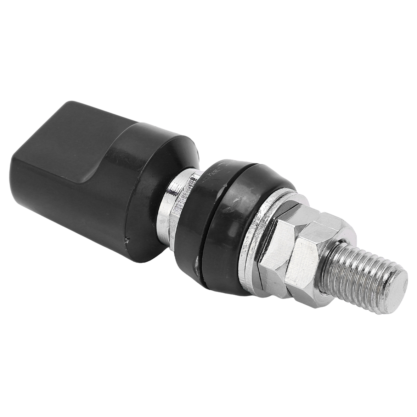 4 Mm Flache Messing-multifunktionsklemmen M8 100 A, Hochstrom-klemmenblock, Schwarz, Mit Buchsen