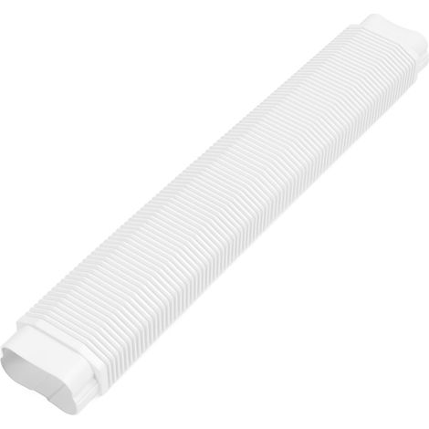 Dekorative, Flexible Pvc-schutzhülle Für Kupferrohre Von Außenklimaanlagen, Modell 435, Gerader Leitungsschutz.
