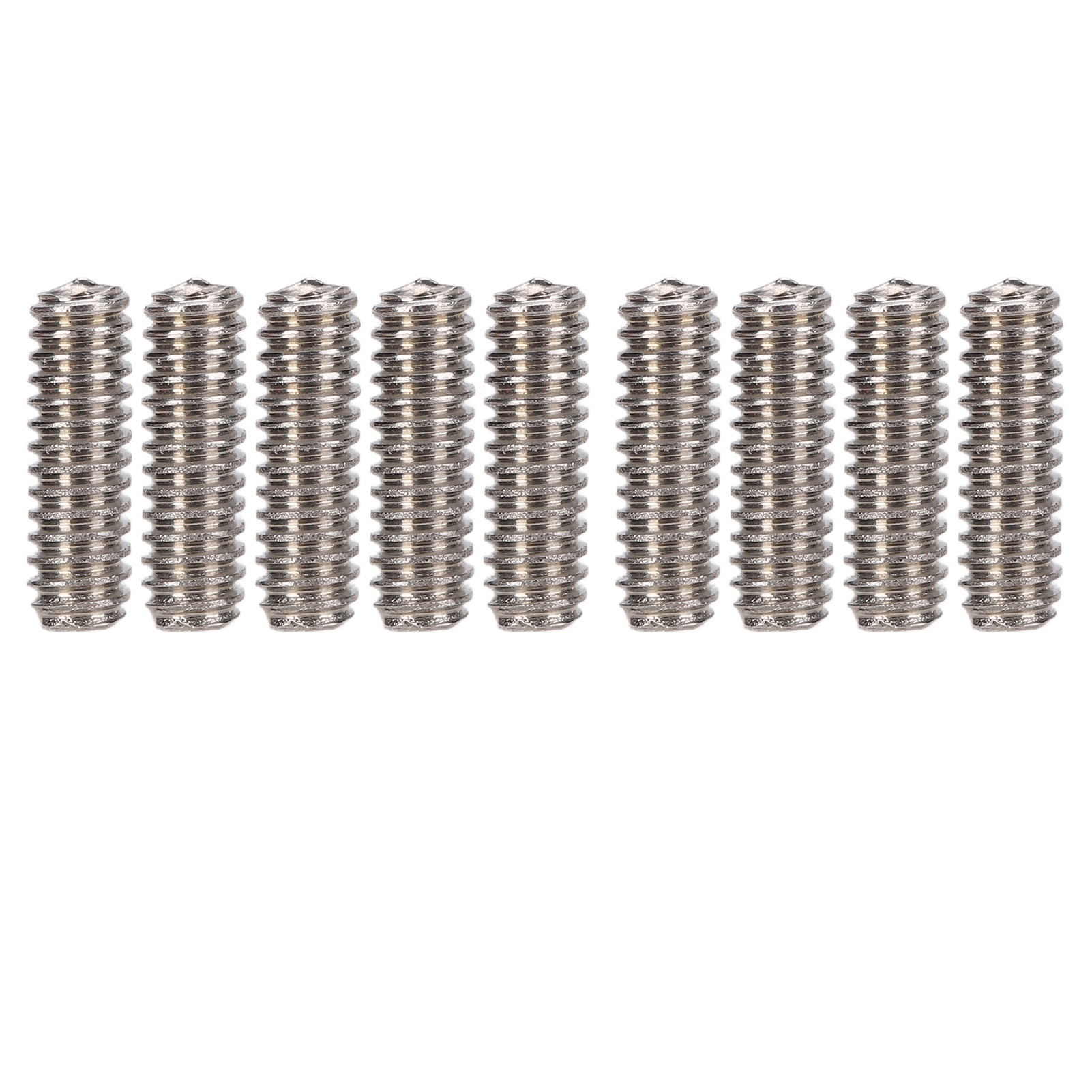 50-teiliges Set Aus Kopflosen M2x6-schrauben Aus Edelstahl A2-70, Verschiedene Befestigungselemente, Edelstahl-druckschraubenset