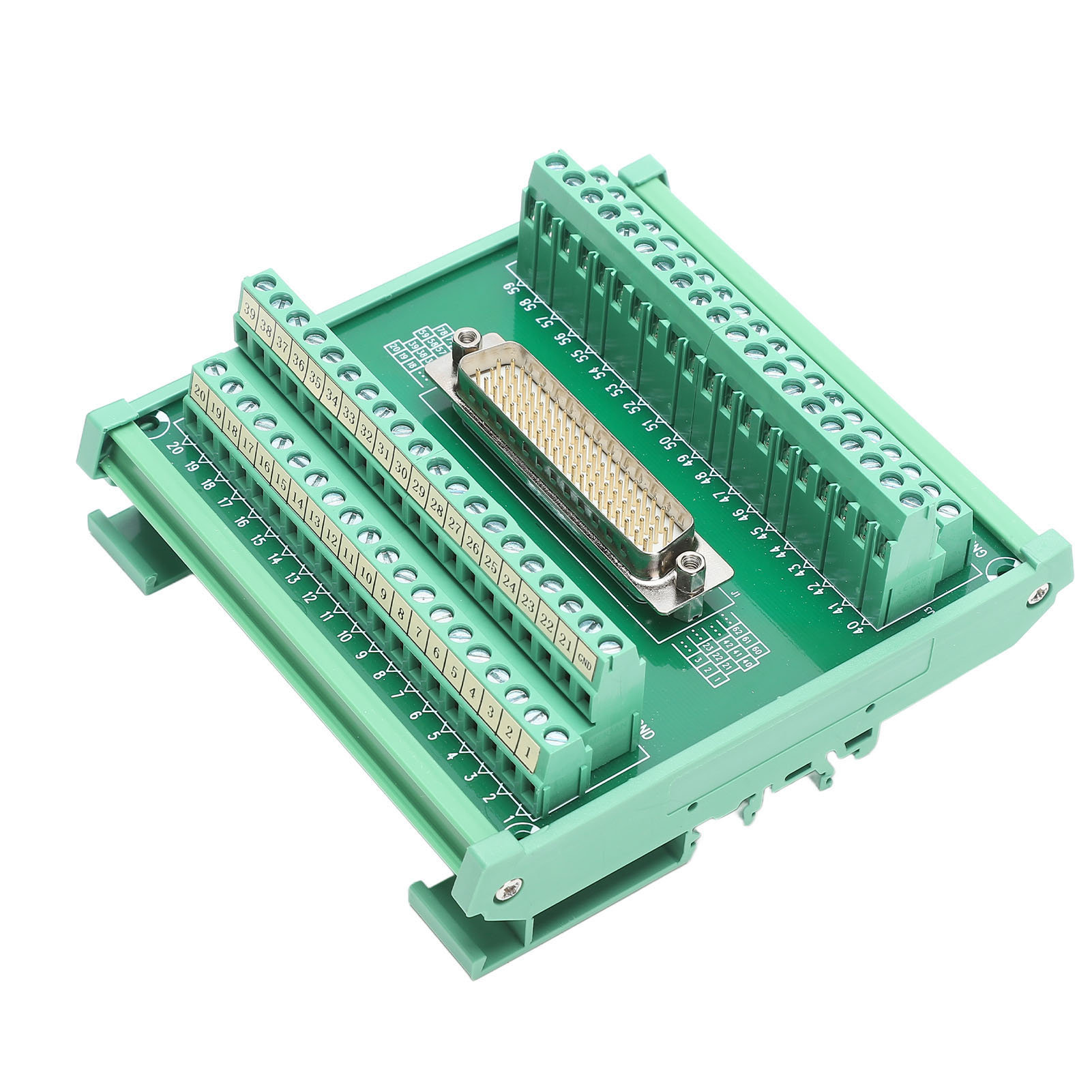 Steckerblock Mit Stecker, Db78-g7 Schnittstellenmodul, Breakout-board, Dc 60v, Schraubanschluss, Verdrahtungssatz, Für Elektronische Platinen.