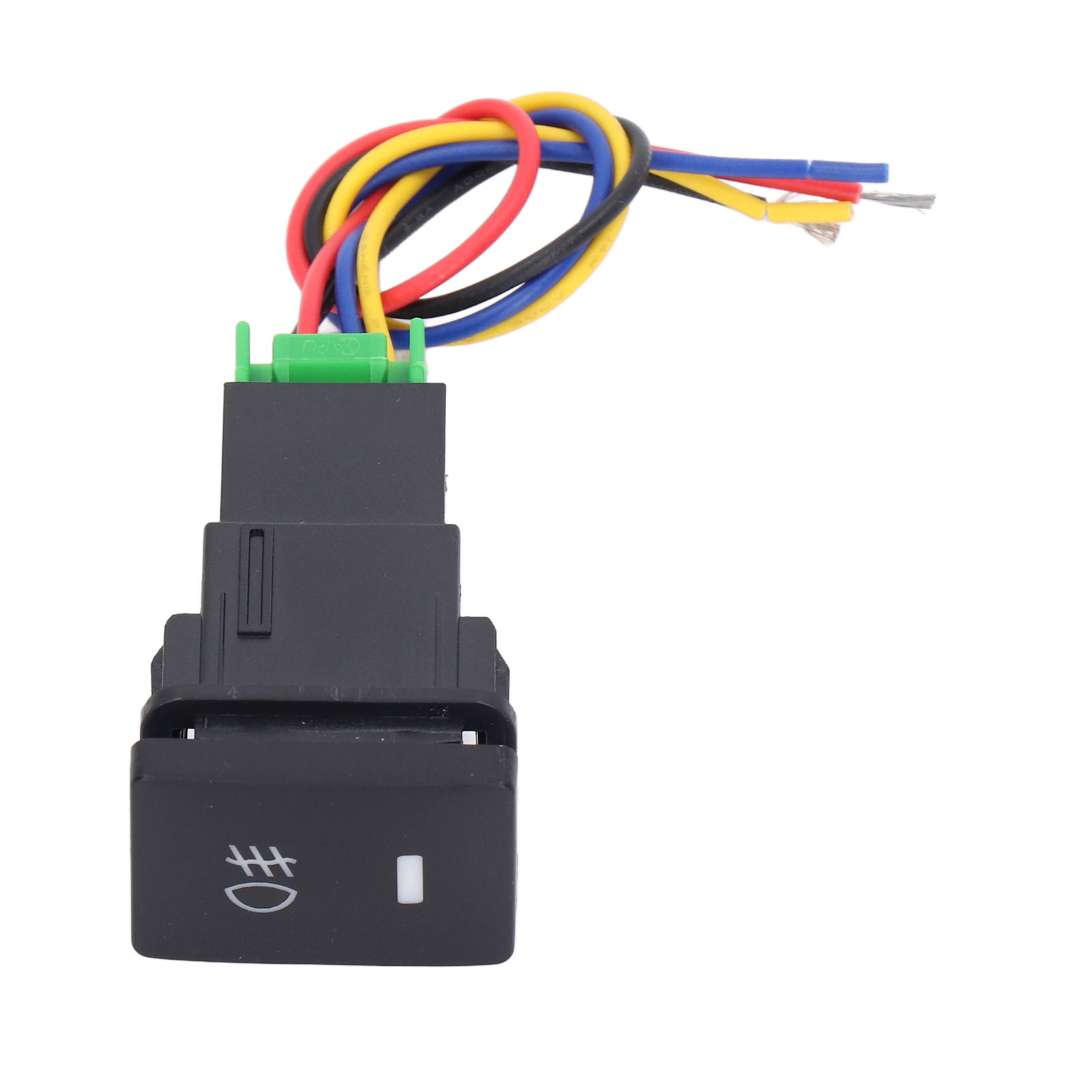 Led-druckknopf-nebelscheinwerferschalter 33,1 X 22,4 Mm Mit 12-v-kabel Für Autos