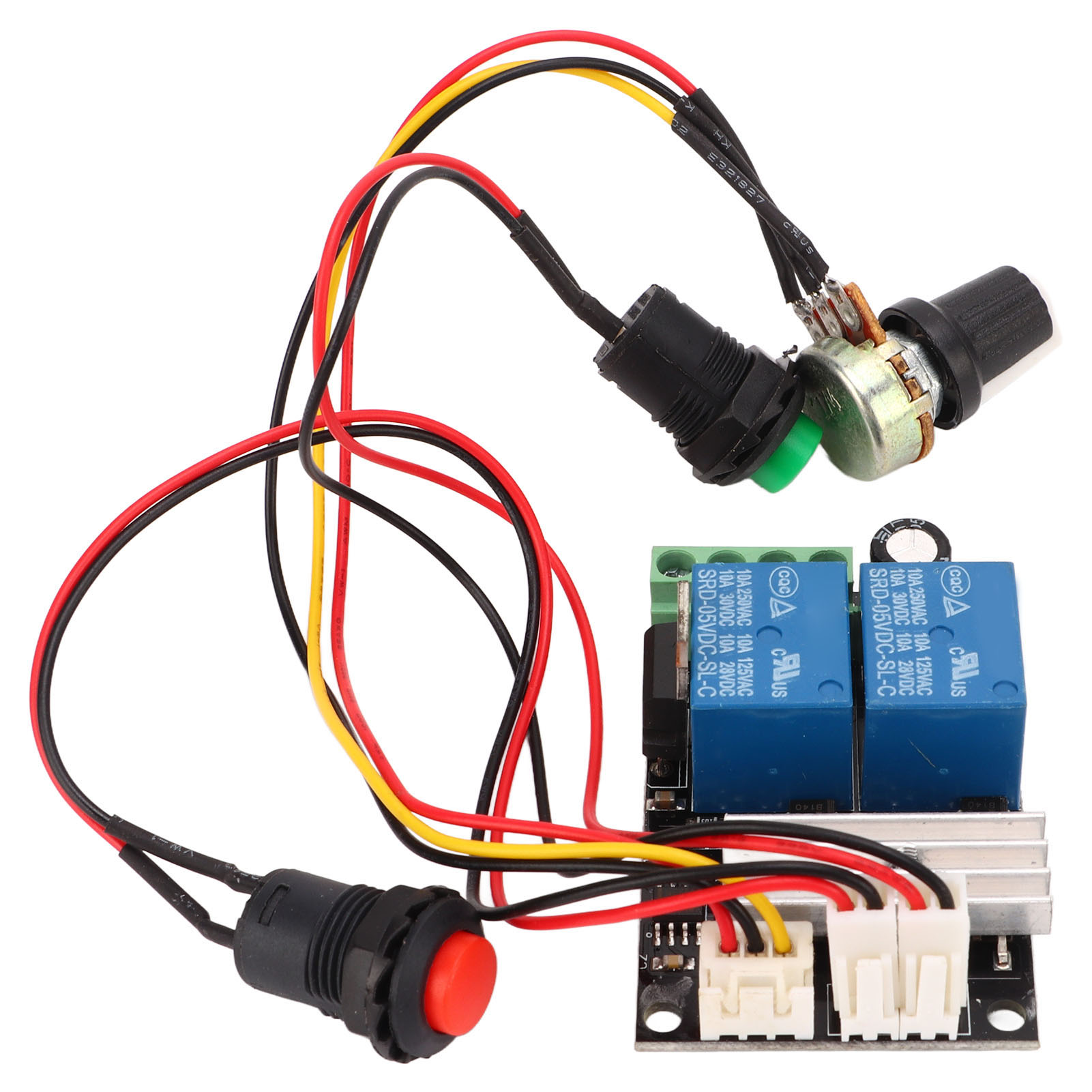 Dc 7-25v Drehzahlregler Für Elektrische Stellantriebe, Kompakter Und Leichter Regler, Motorsteuermodul Mit Variabler Drehzahl.